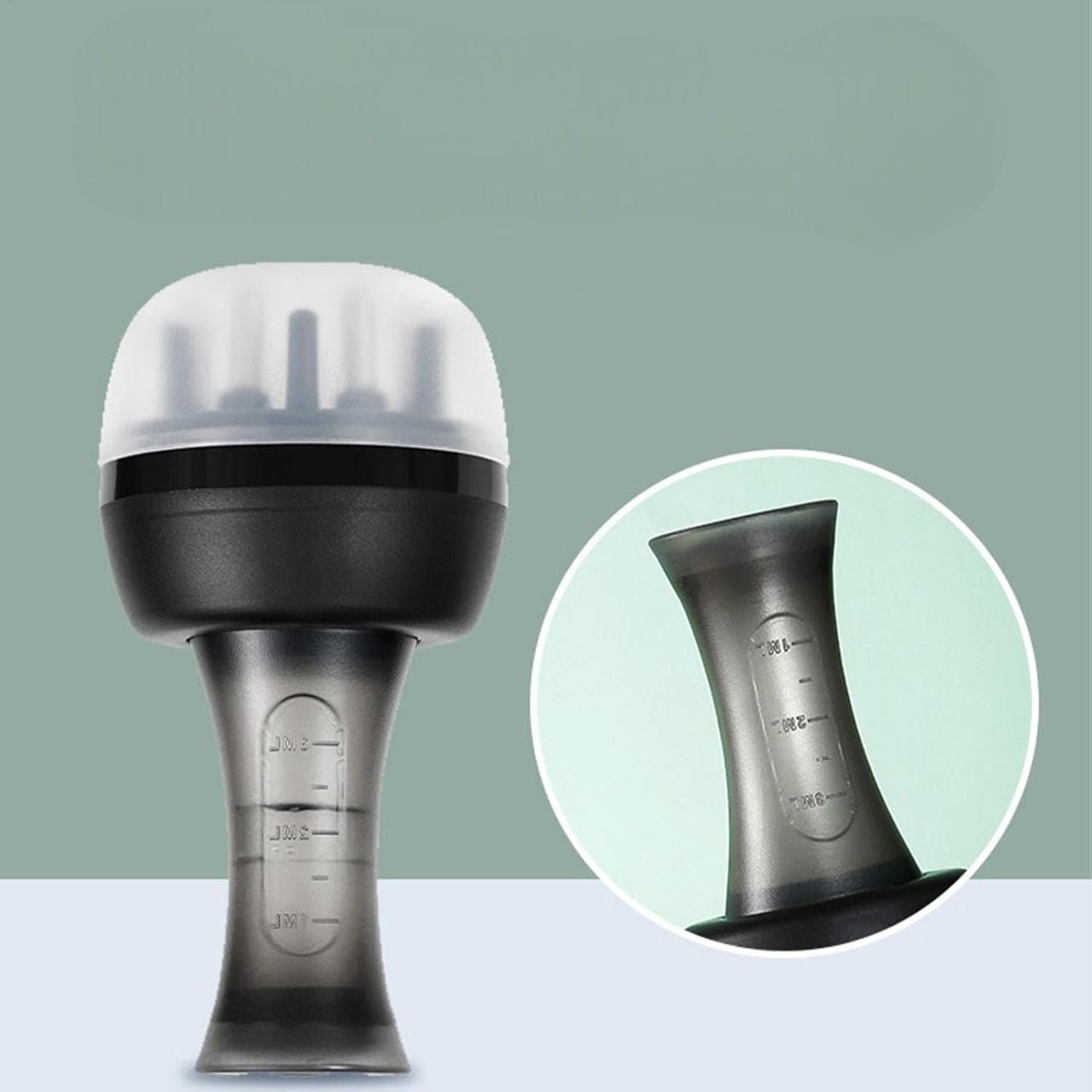 Applicateur d'Huile pour Cheveux - HairFlow™ - Noir - Boucle Adore