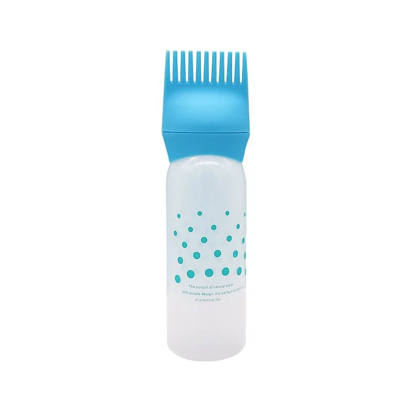 Applicateur d'Huile pour Cheveux - MultiFunctionDyeComb™ - Bleu - Boucle Adore