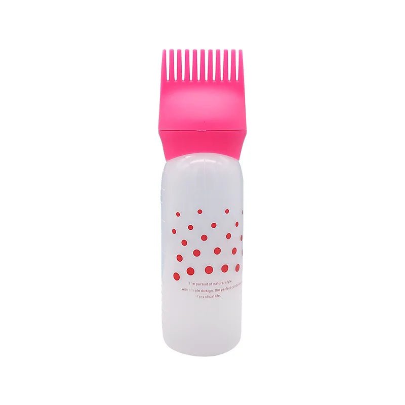 Applicateur d'Huile pour Cheveux - MultiFunctionDyeComb™ - Rose - Boucle Adore