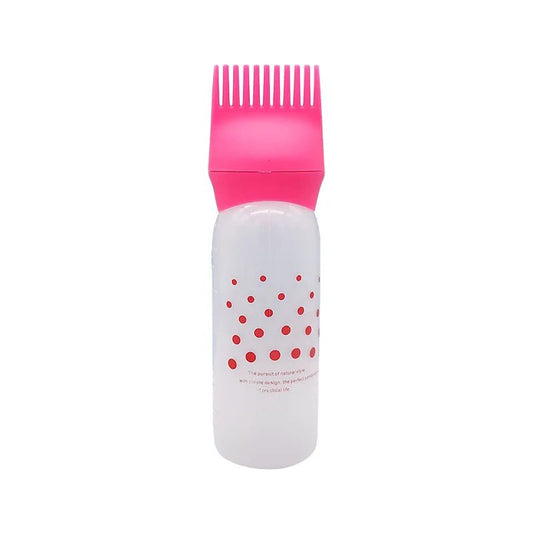 Applicateur d'Huile pour Cheveux - MultiFunctionDyeComb™ - Rose - Boucle Adore